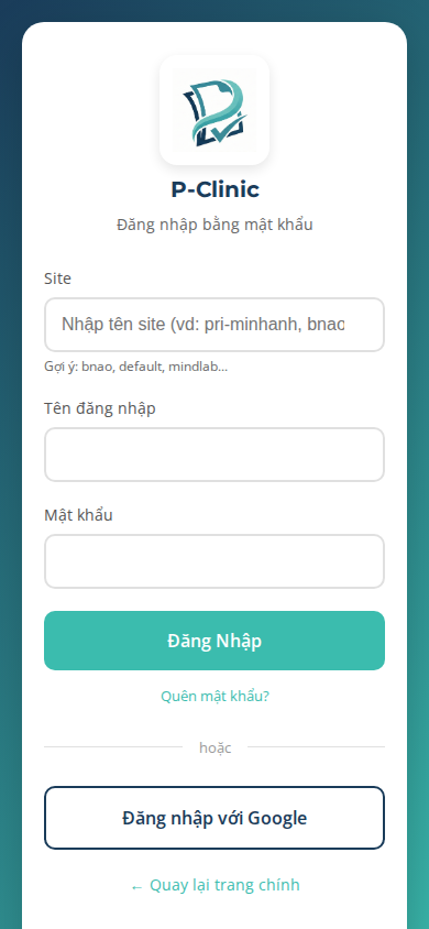 Password Login
