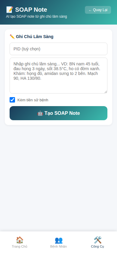AI SOAP